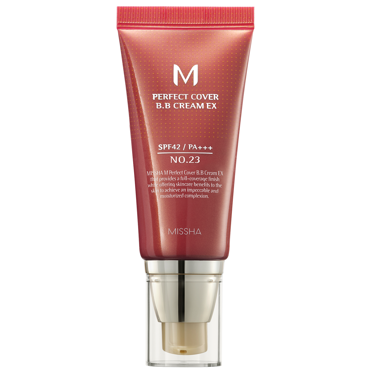 Nieznana Missha M Perfect Cover BB Cream EX No.23 Natural Beige, krem BB, SPF42, 50 ml