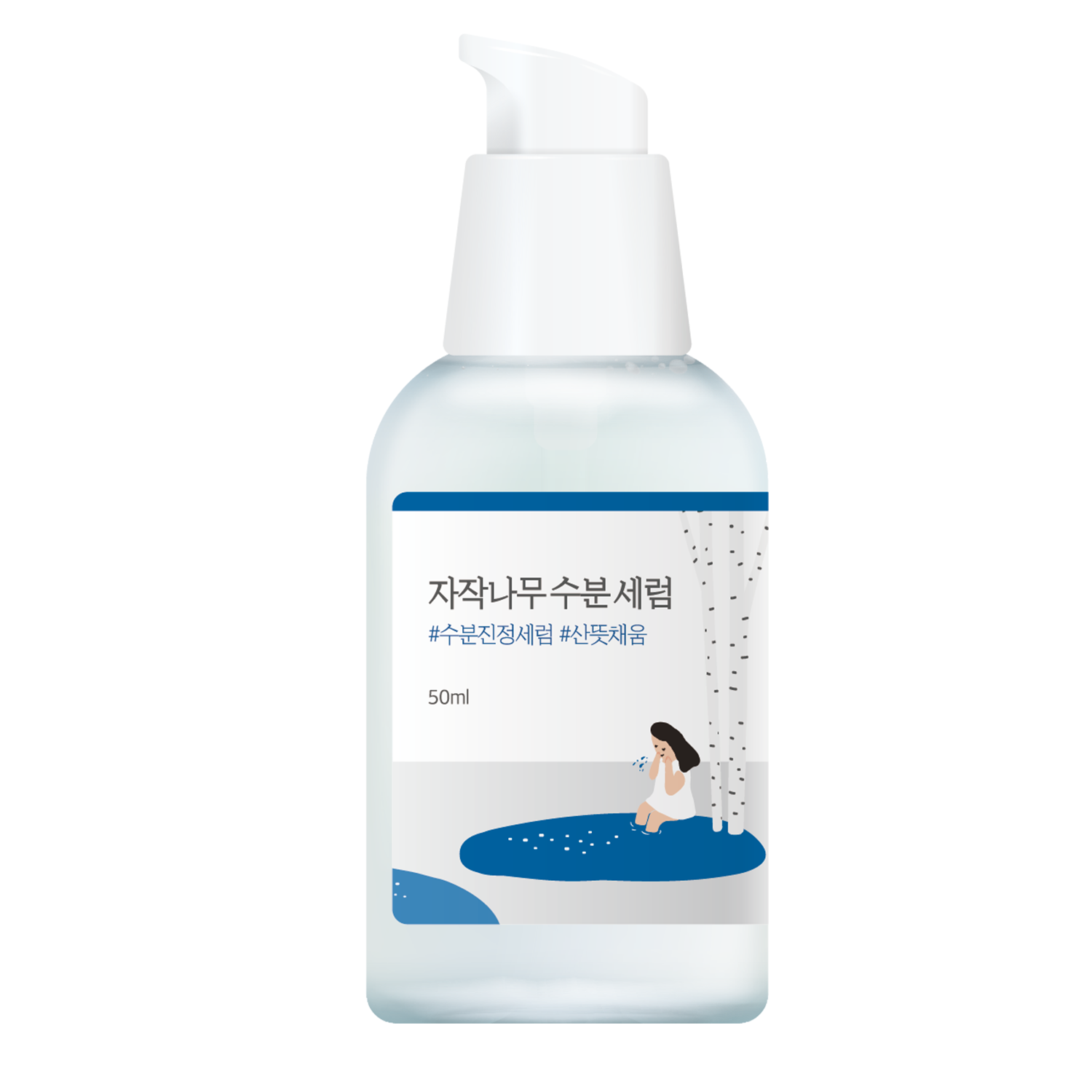 Nieznana Round Lab Birch Juice Moisturizing, serum nawilżające, 50ml
