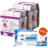 Zestaw Resource Diabet Plus, smak truskawkowy, 8 x 200 ml + Opharm Senior Hygienic 3w1, chusteczki nawilżane, 72 sztuki gratis - miniaturka zdjęcia produktu