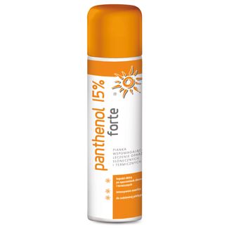 Panthenol 15% Forte, pianka regenerująco-łagodząca, 150 ml Panthenol 15% Forte, pianka regenerująco-łagodząca, 150 ml - zdjęcie produktu