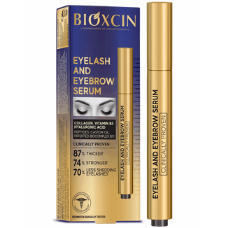 Bioxcin, serum do brwi i rzęs z kolagenem i kwasem hialuronowym, 3 ml Bioxcin, serum do brwi i rzęs z kolagenem i kwasem hialuronowym, 3 ml - zdjęcie produktu