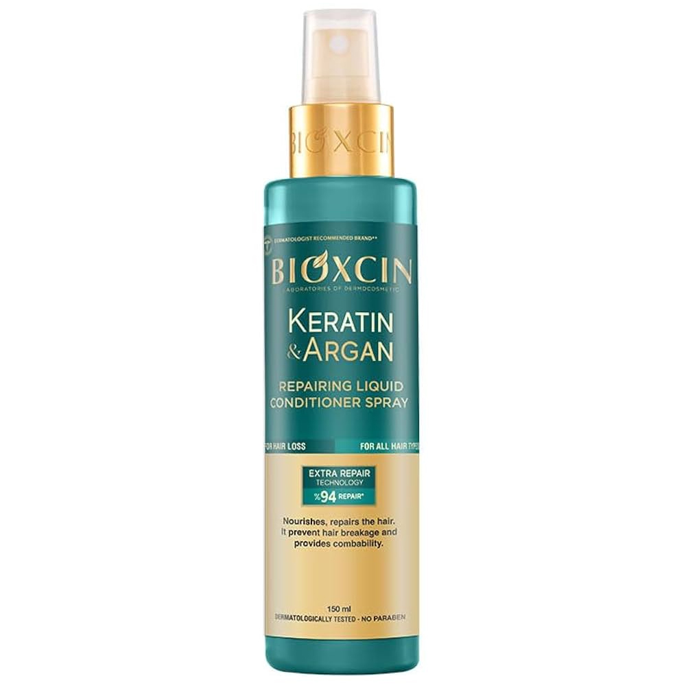 Bioxcin Bioxcin Keratin & Argan, regenerierend Haarspülung als Spray, 150 ml — Inhaltsstoffe und Bewertung