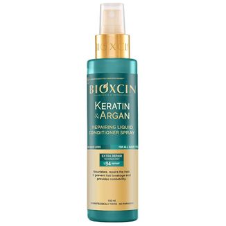 Bioxcin Keratin & Argan, regenerująca odżywka do włosów w sprayu, 150 ml - zdjęcie produktu