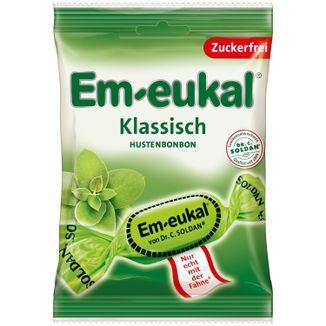 Em-eukal Cukierki ziołowe bez cukru, eukaliptus, 75 g - zdjęcie produktu