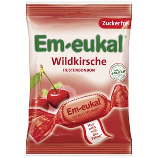 Em-eukal Cukierki ziołowe bez cukru, wiśnia, 75 g - zdjęcie produktu