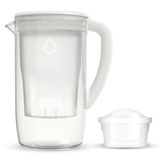 Dafi Prisma Led, szklany dzbanek filtrujący 2,5 l, biały + filtr Unimax, 1 sztuka - miniaturka zdjęcia produktu