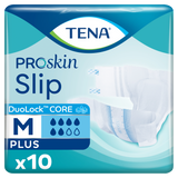 Tena Slip ProSkin Plus, pieluchomajtki, rozmiar M, 70-122 cm, 10 sztuk - miniaturka zdjęcia produktu