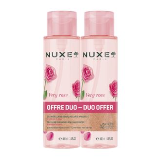 Zestaw Nuxe Very Rose, łagodząca woda micelarna 3w1, 2 x 400 ml - zdjęcie produktu
