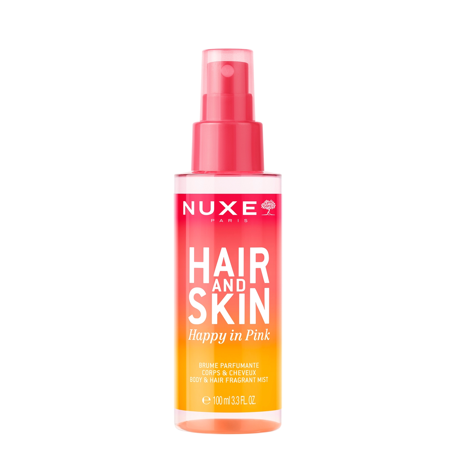 Nieznana Nuxe Happy In Pink, perfumowana mgiełka do ciała i włosów, 100 ml — Składniki i ocena