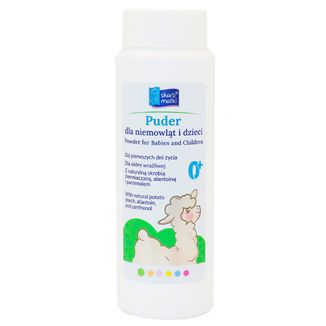 Skarb Matki, ochronny puder dla niemowląt i dzieci, od 1 dnia życia, 100 g Skarb Matki, ochronny puder dla niemowląt i dzieci, od 1 dnia życia, 100 g - zdjęcie produktu