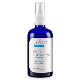 Sylveco Pure Line, olej rycynowy z witaminą E, 95 ml - zdjęcie produktu