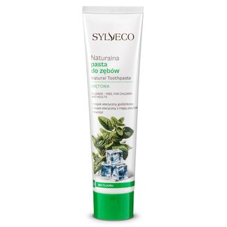 Sylveco, pasta do zębów mocno miętowa bez fluoru, 100 ml Sylveco, pasta do zębów mocno miętowa bez fluoru, 100 ml - zdjęcie produktu