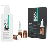 Zestaw L'Biotica Biovax Trychologic Wypadanie i Gęstość Exo-Ampoules, kuracja dla mężczyzn, 7 x 5 ml + szampon 2w1 do włosów i zarostu dla mężczyzn, 200 ml - miniaturka zdjęcia produktu