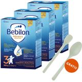 Zestaw Bebilon Advance Pronutra 3 Junior, odżywcza formuła na bazie mleka, po 1 roku, 3 x 1000 g + pierwsza łyżeczka i łyżka stołowa gratis - miniaturka zdjęcia produktu