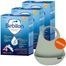 Zestaw Bebilon Advance Pronutra 4 Junior, odżywcza formuła na bazie mleka, po 2 roku, 3 x 1000 g + śliniak silikonowy z kieszonką gratis - miniaturka  zdjęcia produktu