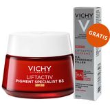 Vichy Liftactiv Pigment Specjalist B3, krem redukujący przebarwienia, SPF 50, 50 ml + serum przeciwzmarszczkowe, 10 ml gratis - miniaturka zdjęcia produktu