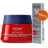 Vichy Liftactiv B3, krem przeciw przebarwieniom na noc z czystym retinolem i niacynamidem, 50 ml + serum przeciwzmarszczkowe, 10 ml gratis - miniaturka zdjęcia produktu