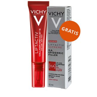 Vichy Liftactiv Collagen Specialist, krem pod oczy, 15 ml + serum przeciwzmarszczkowe, 10 ml gratis - zdjęcie produktu