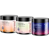 Zestaw Reme Kolagenowa Formuła Piękna, smak pomarańcza-marakuja, 150 g + smak truskawka-opuncja figowa, 150 g + Night Kolagenowa Formuła Piękna, smak owoców leśnych, 150 g - miniaturka zdjęcia produktu