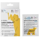 Hebda Lekki Oddech, plastry do aromaterapii, 5 sztuk - miniaturka zdjęcia produktu