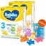 Zestaw Bebiko Junior 3 Nutriflor Expert, odżywcza formuła na bazie mleka, powyżej 1 roku, smak waniliowy, 2 x 600 g + Canpol Babies, zestaw zabawek do kąpieli, 5 sztuk gratis - miniaturka  zdjęcia produktu