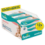 Pampers Sensitive, chusteczki nawilżane, delikatna skóra dzieci i niemowląt, 12 x 52 sztuki - miniaturka  zdjęcia produktu