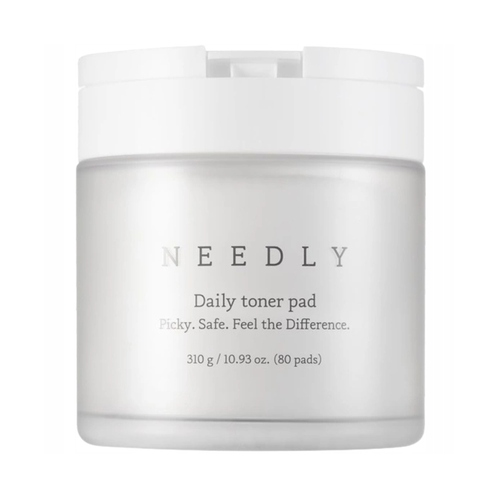 Needly Needly Daily Toner Pad, płatki tonizująco-złuszczające, 80 sztuk