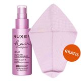Nuxe Hair Prodigieux, ułatwiające rozczesywanie nawilżające mleczko do włosów bez spłukiwania, 100 ml + turban do włosów gratis - miniaturka zdjęcia produktu