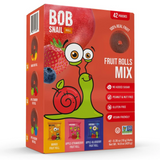 Bob Snail Rolls Przekąska owocowa, mix smaków, 420 g - miniaturka zdjęcia produktu