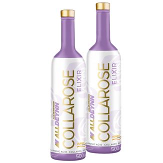 Zestaw Allnutrition Alldeynn Collarose Elixir, smak malinowo-poziomkowy, 2 x 500 ml - zdjęcie produktu