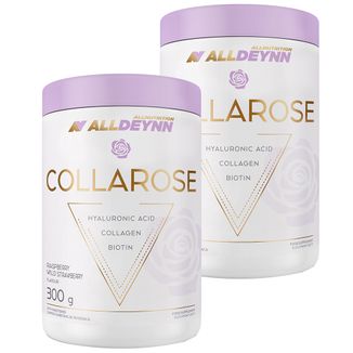 Zestaw Allnutrition Alldeynn Collarose, smak malinowo-poziomkowy, 2 x 300 g - zdjęcie produktu