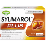 Sylimarol Plus 100 mg, 45 tabletek USZKODZONE OPAKOWANIE - miniaturka zdjęcia produktu