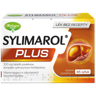 Sylimarol Plus 100 mg, 45 tabletek USZKODZONE OPAKOWANIE - zdjęcie produktu