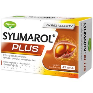 Sylimarol Plus 100 mg, 45 tabletek - zdjęcie produktu