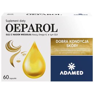 Oeparol, olej z nasion wiesiołka, 60 kapsułek - zdjęcie produktu