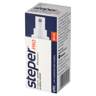 Steper Pro 10 mg/ml, aerozol na skórę, 30 ml - zdjęcie produktu