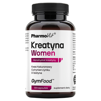 Pharmovit GymFood Kreatyna Women, 125 kapsułek - zdjęcie produktu