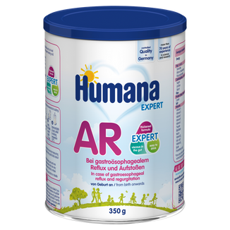 Humana Expert AR, dla niemowląt w przypadku refluksu żołądkowo-przełykowego i ulewań, 350 g - zdjęcie produktu