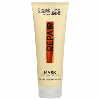 Stapiz Sleek Line Repair & Shine, maska do włosów z proteinami jedwabiu, 250 ml - zdjęcie produktu