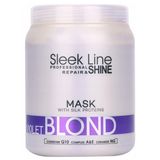 Stapiz Sleek Line Repair & Shine Violet Blond, neutralizująca maska do włosów blond, 1000 ml - miniaturka zdjęcia produktu