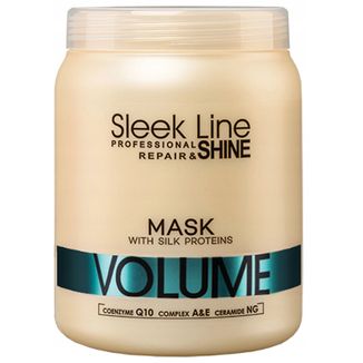 Stapiz Sleek Line Repair & Shine Volume, maska zwiększająca objętość włosów, 1000 ml - zdjęcie produktu