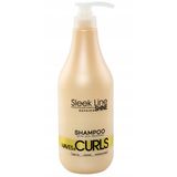 Stapiz Sleek Line Repair & Shine Waves & Curls, szampon do włosów falowanych i kręconych, 1000 ml - miniaturka zdjęcia produktu