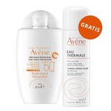 Avene, fluid mineralny, SPF 50+, 40 ml + woda termalna do pielęgnacji twarzy i ciała, 50 ml gratis - miniaturka zdjęcia produktu