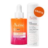 Avene Ultra, serum natychmiastowo wypełniające, bardzo wysoka ochrona, SPF 50+, 30 ml + woda termalna do pielęgnacji twarzy i ciała, 50 ml gratis - miniaturka zdjęcia produktu