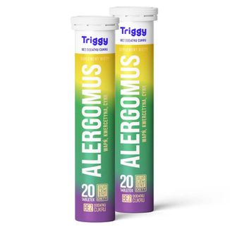 Zestaw Triggy Alergomus, 2 x 20 tabletek musujących - zdjęcie produktu