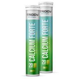 Zestaw Triggy Calcium Forte, smak pomarańczowy, 2 x 20 tabletek musujących - miniaturka zdjęcia produktu
