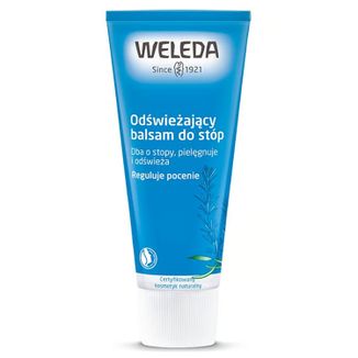 Weleda, balsam odświeżający do stóp, 75 ml - zdjęcie produktu