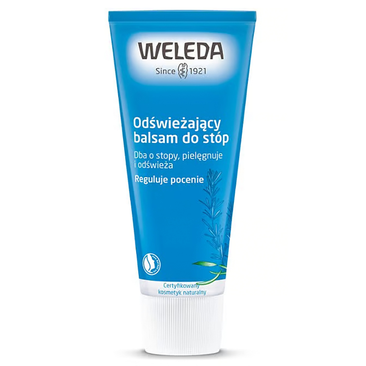 Nieznana Weleda, balsam odświeżający do stóp, 75 ml