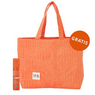 SVR Sun Secure Fluide Photo-Age, fluid anti-age z ochroną przeciwsłoneczną, SPF 50+, 40 ml + torba plażowa gratis - zdjęcie produktu
