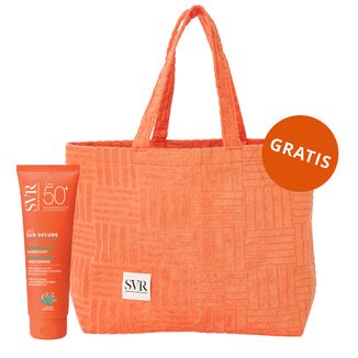SVR Sun Secure Lait, nawilżające mleczko ochronne, SPF 50+, 250 ml + torba plażowa gratis - zdjęcie produktu
